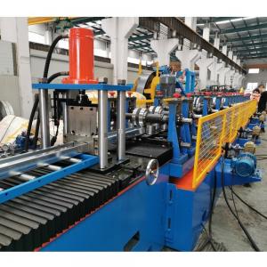 China 120mm Width C Profile Purlin Roll Forming Machine 7.5 Kw Adjustable Metal supplier