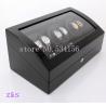China 6+7 wooden watch winder with high gloss piano paint,automatic watch winder box watch case storage display watch box wholesale