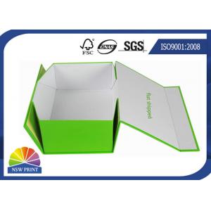 China Custom Rectangle Printed Paper Storage Boxes For Shoes Or Garment supplier