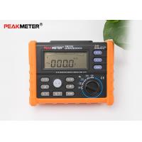 China Multifunctional Earth Ground Resistance Tester 0 Ohm To 4K Ohm And 100 Groups Display on sale