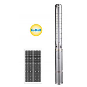 Stainless Steel Impeller Solar Water Well Pump In Built Controller For Home Use