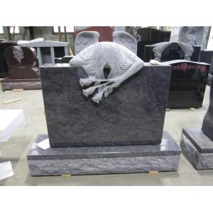 American Style rose carved angel headstones