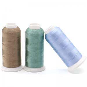 4000 Yard Pure Color Filament Yarn 100% Polyester Embroidery Thread for Machine 720 Colors
