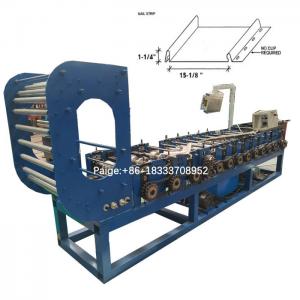 Snap Lock Portable Standing Seam Roofing Machine 2.2KW Hydraulic Cutting