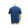 China Navy Blue Melange Mens Polo T Shirts With Dot Shade Print Quick Dry Function wholesale