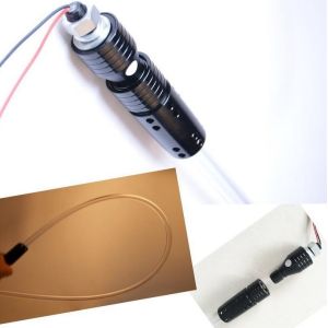 China 6 do RGB pés de chicote do diodo emissor de luz iluminam o controlo a distância da segurança de polo de bandeira feixe de 360 graus supplier