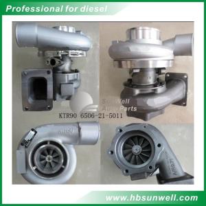 China Komatsu SAA6D125E Turbocharger KTR90 6506-21-5011 Turbo for WA450 WA480-6 WA470 Wheel Loader 6506-21-5920 supplier