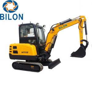 China 2.2T Road Builder Excavator Small Mini Excavator With 2200 Kg Operating Weight supplier