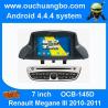 Ouchuangbo S160 Renault Megane III 2010-2011 audio dvd radio android 1080P