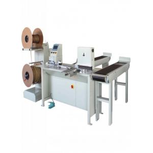 China Easy To Adjust Automatic Double Wire Spool Binding Machine , Automatic Spiral Binding Machine supplier