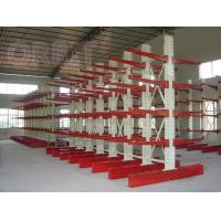 China Long Goods Handling Cantilever Shelving For Timber , Pipe , Tube Storage on sale