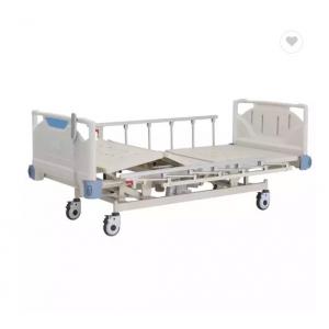 China Moving Electric Hospital Bed With Wheels Five Functions Electric Medical Hospital Bed supplier