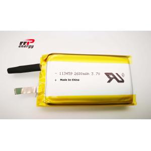 UL1642 Hand Warmer Lithium Ion Polymer Battery Pack 2600mAh 3.7V 113459 Durable