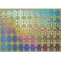 China Rainbow Color Security Hologram Sticker , Custom Vinyl Decals Stickers on sale
