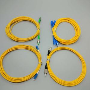 Singlemode 3m Simplex Fiber Optic Patch Cord multiple color