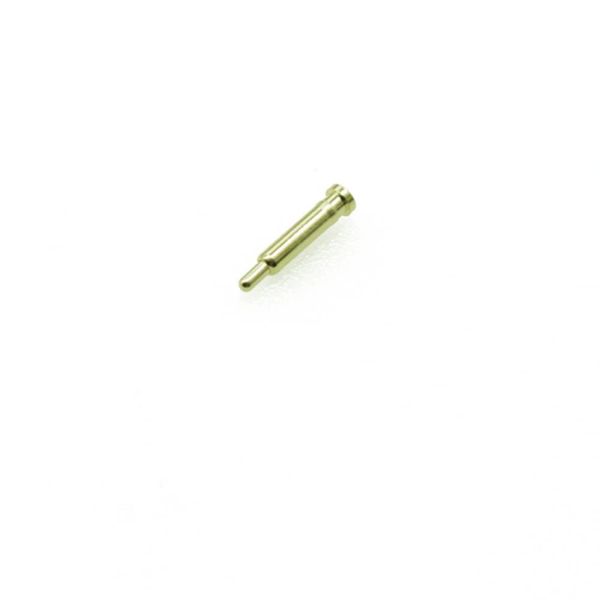 Gold Plated Spring Test Probe with 9mm Total Length 6.5mm Tube Length and 2.5mm Needle for PCB Testing