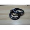 Unisex Gunmetal Color Murano Stainless Steel Jewelry Metal Bangles 72g for Party