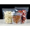 Stand Up Poly Clear Plastic Zip Lock Bags With Tear Notch Food Grade Resealable