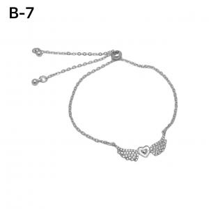 Copper Alloy Ladies Bracelet Chain Fashion Jewelry Ladies Adjustable Bracelet