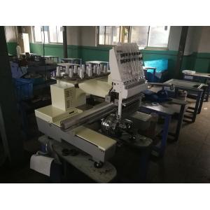 China Single Head 15 Needles Embroidery Machine For Clothing 50 / 60Hz supplier