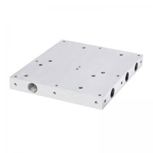 China AL6061 Anodizing Clear Aluminum Plate Heat Sink CNC Machining For Water Cold supplier