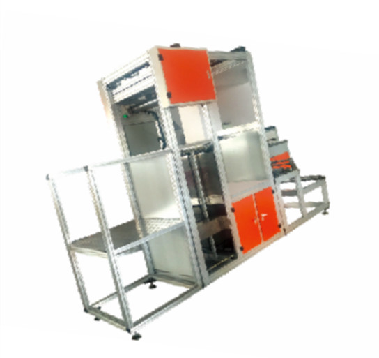 China 220V / 380V Machine de pliage du papier filtrant Machine industrielle de fabrication de filtres à air on sale
