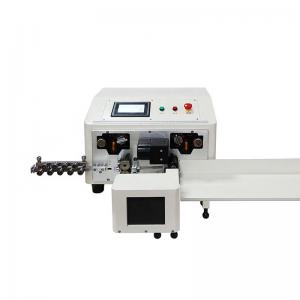 China Double Wires Automatic Cutting Cable Stripping Machine Twisting 6mm2 supplier