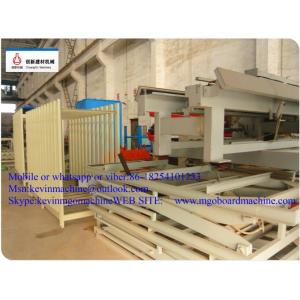 China 2-25mm Mgo Board Sticked Sandwich Wall Panel Equipment For Indoor Decoration supplier