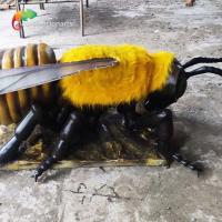 China Botanical Garden Small Size Animatronic Bee Robotic Insects Customized on sale