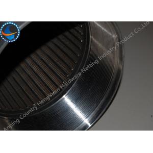 China Female Threaded Johnson Wedge Wire Screens For Filtration 10-3000mm Length supplier