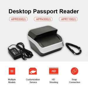 China USB Interface Sinosecu Desktop Passport Reader ID Scanner OCR MRZ for Hotel Check-In wholesale