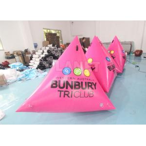 Custom Logo Water Floating Inflatable Race Buoy Inflatable Swimming Marker Buoy For Open Water