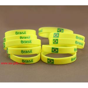 Brazil National Team Sport Bracelet Sports wristbands Olympic Games Sport Silicone bracele