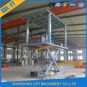 China CE Certified Double Deck Car Lift with 1 Control Box 1 Control Panel and 2 Remotes for Easy Control wholesale