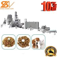China Energy Saving Automatic Pet Food Making Machinery Dog Food Production Plant on sale