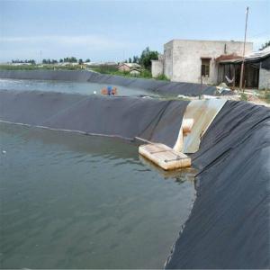 100% Virgin Material Waterproof HDPE Geomembrane For Fish Pond Liner