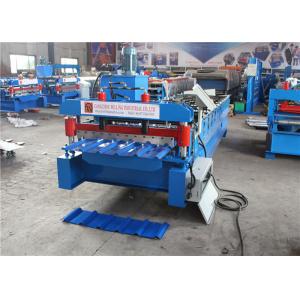 China Metal Roof Box Down Pipe Roll Forming Machine Gutter Forming Machine 3 Phases supplier