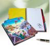 China School Students Stationery 3D Lenticular Notebook Plastic Material A3 A4 Size wholesale