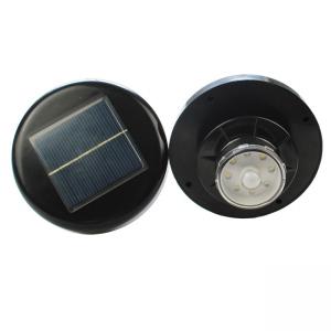 65 Lumen Detector Solar Motion Security Lights Outdoor 3.2V Plastic ABS