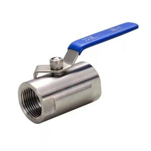 China High Temperature Stainless Steel 201 NPT BSP Threaded Wide Ball Valve for Internal Screw supplier