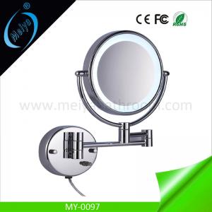 China wall mounted double side LED makeup mirror supplier