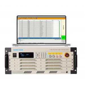 China Power Cord Low Voltage Wire Tester With Point Detection Test And Computer Configuration supplier