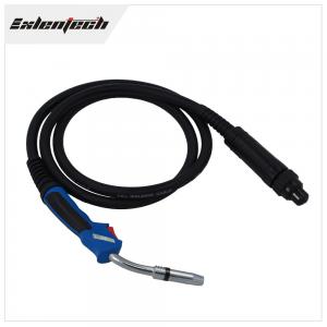 China 24KD Gas Cooled Co2 Mig Mag Welding Torch 3m 4m 5m With Euro Connector supplier