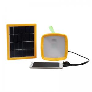 3W Portable Solar Power Energy Led Emergency Lantern With FM Radio Function