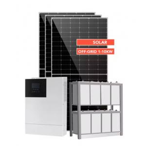 Solar Solution Provider 5kw 6kw 7kw 8kw Off Grid Solar Power System