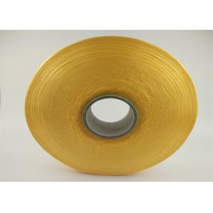 China 900D Yellow Polypropylene Multifilament Yarn With 96F Yarn Count , Eco - Friendly supplier