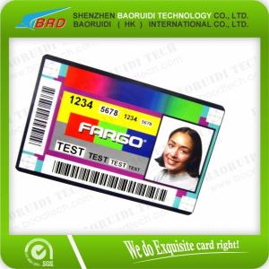 China Credit size of portrait id card supplier