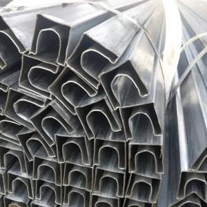 Q345 Q195 Special Section Tube SS400 Black Painted Galvanized