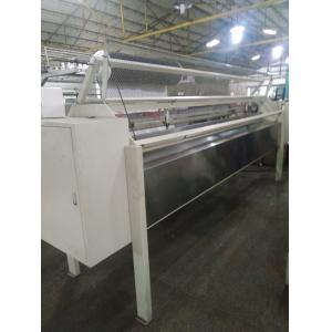 China Horizontal Fabric Roll Cutting Machine , Industrial Fabric Die Cutter For Quilted Panel supplier