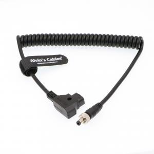 China ATOMOS Coiled Power Cable Locking DC 5.5 2.1 To D Tap For  PIX-E7 supplier